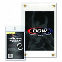 25 BCW Recessed 4-Screw Screwdown Standard Sized Card Holders