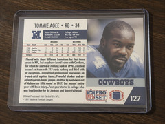 1991 Pro Set – Tommie Agee #127 Dallas Cowboys (A)