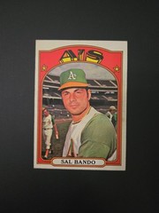 1972 Topps Baseball #650 Sal Bando ****FREE SHIPPING**** 0499