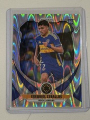 2025 Prizm Club World Cup #38 Exequiel Zeballos Boca Juniors Prizm Raywave