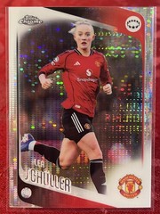 2025-26 Chrome Womens UEFA UCL #66 Lea Schuller Pulsar Refractor