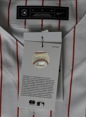 Jhoan Duran Signed/Auto Phillies XL Pinstripe Nike Authentic Jersey JSA 210001