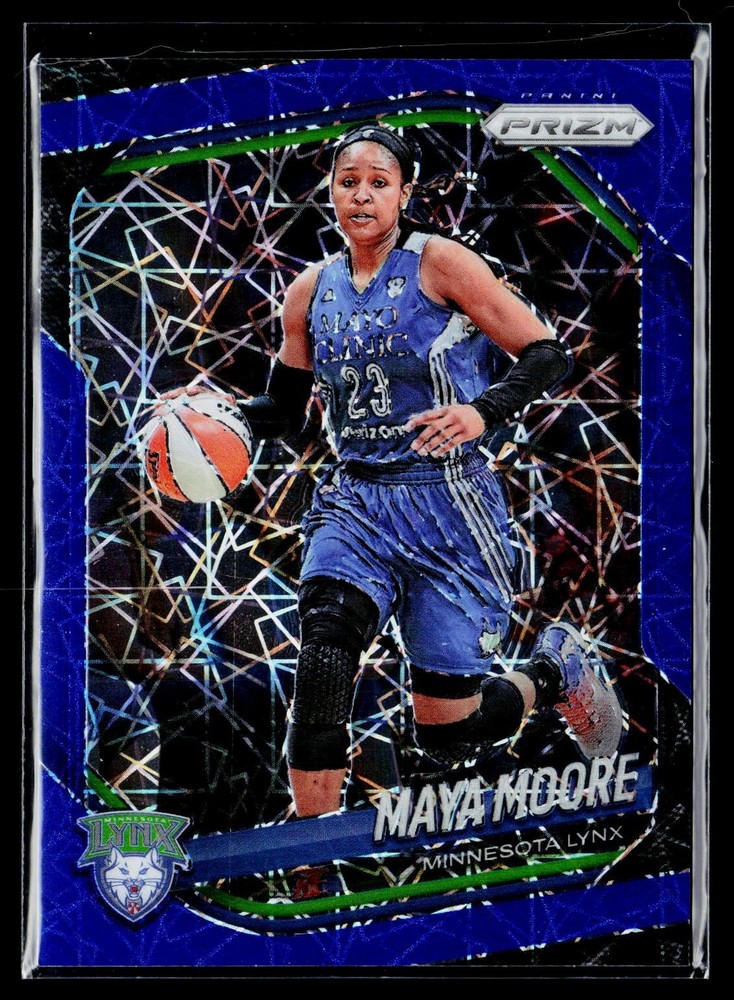2025 Panini Prizm WNBA Maya Moore Blue Velocity 135