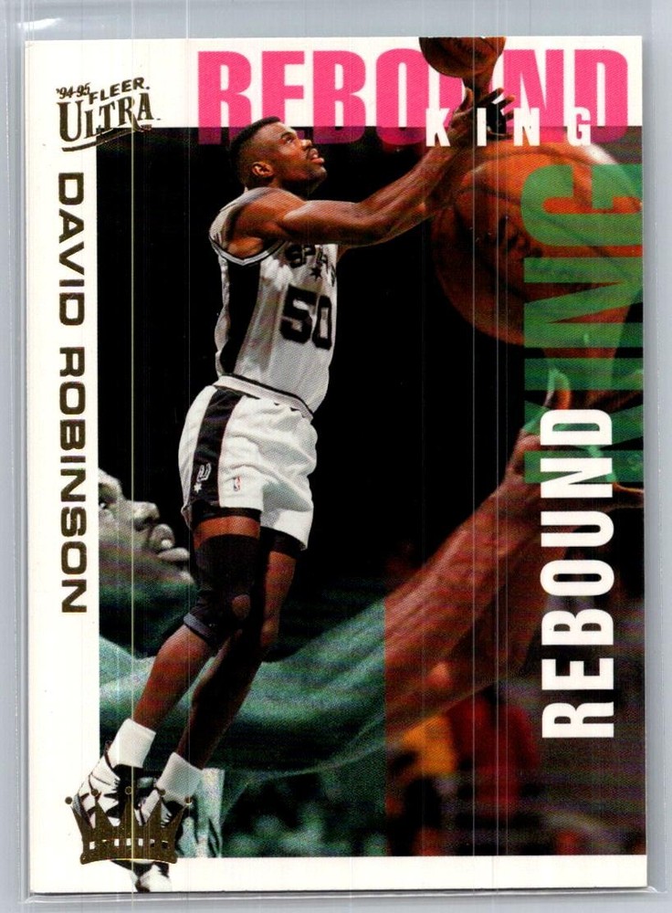 1994-95 Ultra #8 David Robinson Rebound Kings