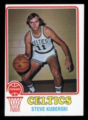 1973-74 TOPPS NBA BASKETBALL #2 Steve Kuberski EX-NM BOSTON CELTICS Card