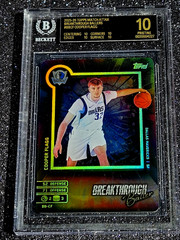 2025 Topps Match Attax RC Cooper Flagg Rookie Holofoil SP BGS 10 BLACK LABEL 💣