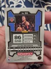 2023-24 Panini Prizm Monopoly BASKETBALL #59 Jalen Brunson