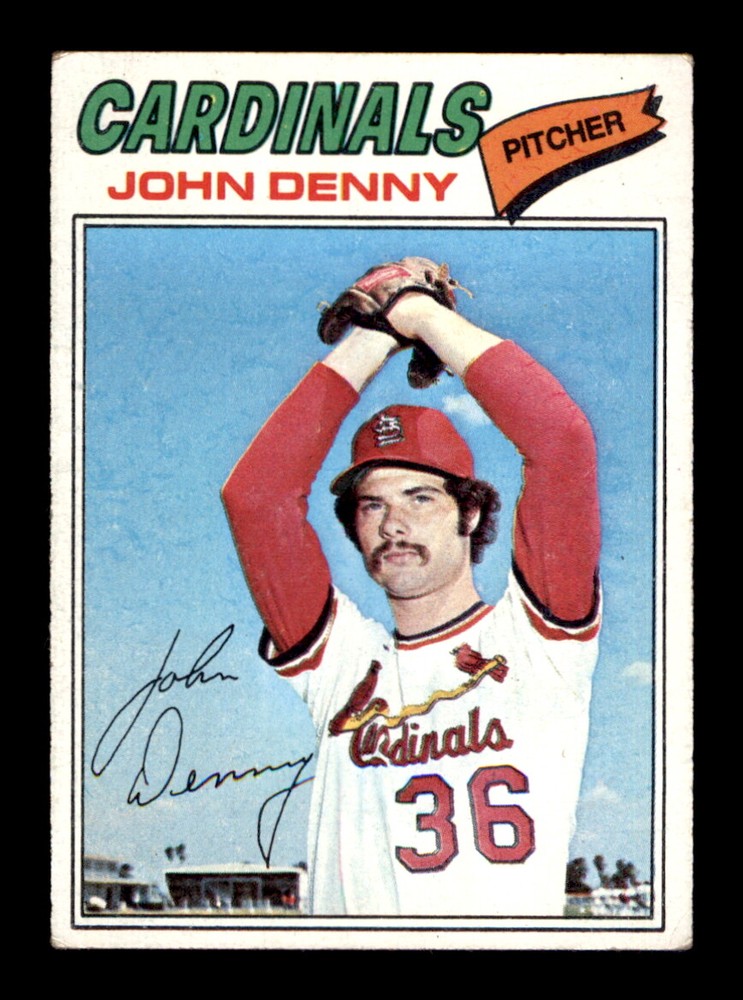 1977 Topps #541 John Denny