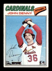 1977 Topps #541 John Denny