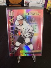 Upper Deck Stature Gravitas Anze Kopitar #G-25 Red /75 2021-22 Kings NHL