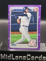 2020 Bowman Austin Wells #BD-56 Purple /250 Yankees