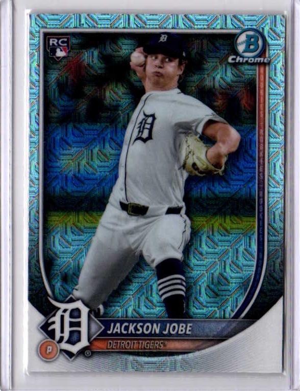 2025 Bowman #50 Jackson Jobe Chrome Mojo Refractor
