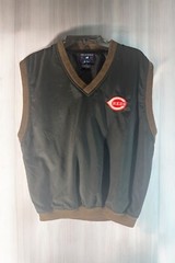 Cincinnati Red’s Port Authority Vest-Men&rsquo;s Sz. Medium Black Sleeveless Pullover