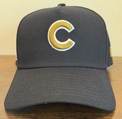 Chicago Cubs New Era Notre Dame Navy Blue Black 9Forty Hat Cap Snapback