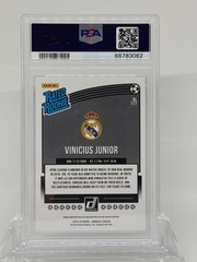 2018 Panini Donruss #177 VINICIUS JUNIOR Real Madrid Rated Rookie PSA 10 Gem