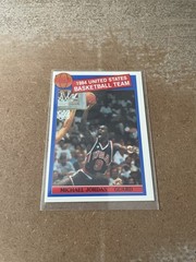 1984-1985 United States Basketball Team White Back Michael Jordan RC MINT