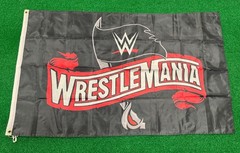 WWE Wrestlemania 36 Logo Flag 3ft X 5ft