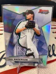 2025 Bowman&rsquo;s Best – Top Prospects Kade Anderson #TP-6 Refractor (RC)
