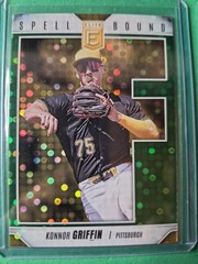 7 KONNOR GRIFFIN 2026 Panini Elite Spellbound Green Disco Set Pittsburgh Pirates