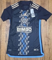 adidas Philadelphia Union MLS Soccer Jersey Women Size XXs Reg Fit New With Tags