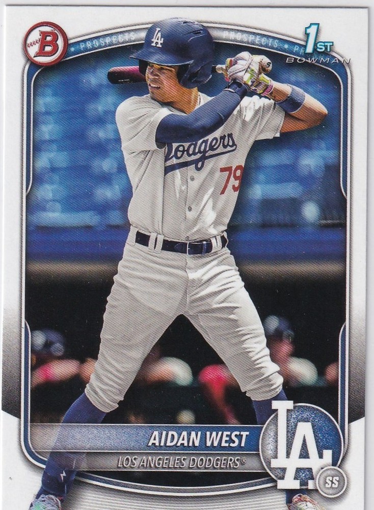 2025 Bowman Draft – Aidan West #BD-6 1st Bowman Paper