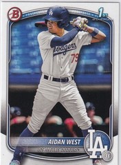 2025 Bowman Draft – Aidan West #BD-6 1st Bowman Paper