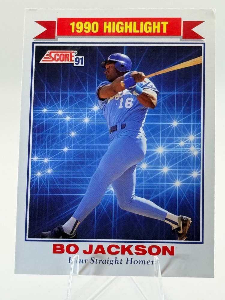 1991 Score – Bo Jackson #420 – Kansas City Royals
