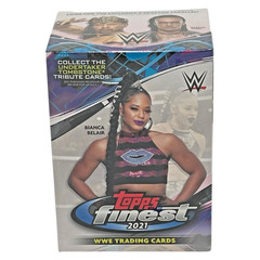 2021 Topps Finest WWE Blaster Box Wrestling Refractors Undertaker Tribute Sealed