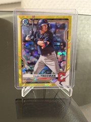 2021 Bowman Sapphire Edition #BCP-119 Tyler Freeman YELLOW Refractor 33/50