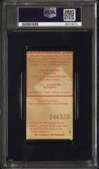 1985 CHARLES OAKLEY DEBUT JORDAN GAME-WINNING SHOT PSA NBA TICKET BULLS/KNICKS