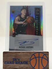 2025-26 Topps Signature Class Kasparas Jakucionis Penstroke Signatures RC #PS-KJ