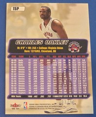 2000-01 Fleer Ultra Charles Oakley PLATINUM Medallion /50