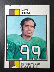 1973 Topps Mel Tom #8 (RC) miscut – 50% off 5 or more under $5