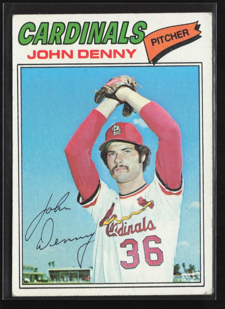 1977 Topps #541 John Denny St. Louis Cardinals VG