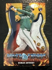 2026 Bowman Chrome #PC-14 Roman Anthony Power Chords Gold 50/50 Boston Red Sox