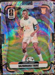 2026 Panini Prizm Fifa World Cup – Bazoumana Toure #252 Wave Prizm, Ivory Coast