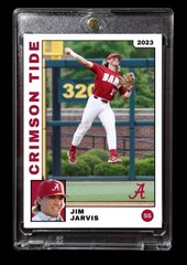 2023 Jim Jarvis Future Stars NCAA Rookie Card #11 Alabama Crimson Tide Baseball