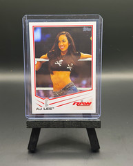 Topps WWE 2013 Wrestling AJ Lee #1 Base Set Raw Sports Trading Card