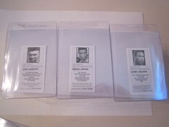 9 2002 ROCKWELL BOXING CARDS GREAT HEAVYWEIGHTS JACK DEMPSEY JOE LOUIS SEE LIST