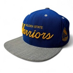 Golden State Warriors Mitchell & Ness Snapback Hat / Royal Blue OSFA