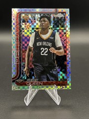 Derik Queen 2025-26 Topps Chrome X-Fractor RC Rookie