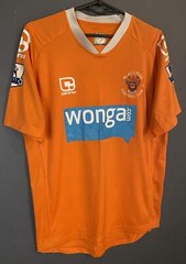 MEN&rsquo;S BLACKPOOL 2010/2011 HOME SOCCER FOOTBALL SHIRT JERSEY MAILLOT SIZE S SMALL