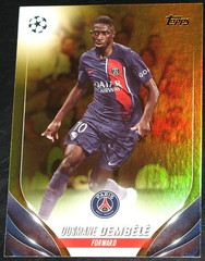 2023-24 Topps Club Competitions Ousmane Dembele Gold Foil # 07/50 2024