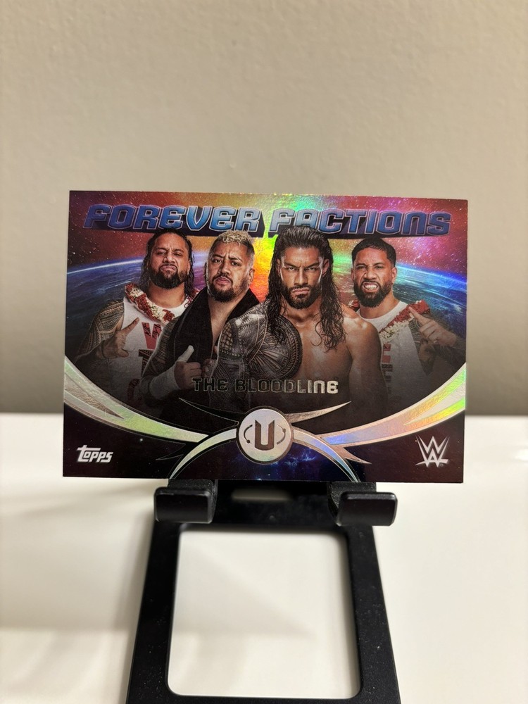 2025 Topps Universe WWE The Bloodline #FFA-2 Forever Factions Roman Reigns