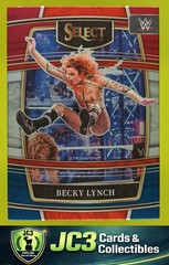 2022 Panini Select WWE Red and Blue Becky Lynch #53