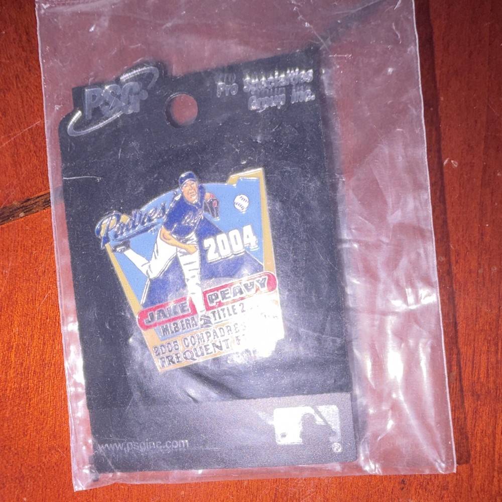 PSG Pro Specialties Group 2004 Jake Peavy San Diego Padres MLB All-Star Pin