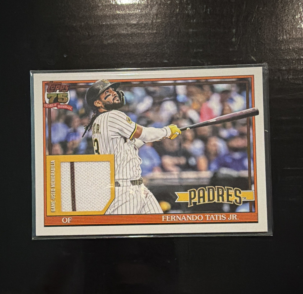 Topps 2026 Series 1 1991 Topps Baseball Relics Fernando Tatís Jr. 91R-FTJ