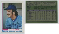 1982 Topps Randy Martz #188 1g62