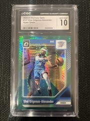 2024-25 Panini Optic – Shai Gilgeous-Alexander #127 Green Hyper Prizm /249
