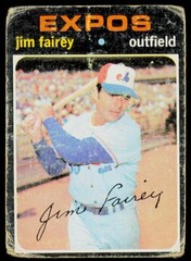 1971 Topps Jim Fairey 474 Montreal Expos